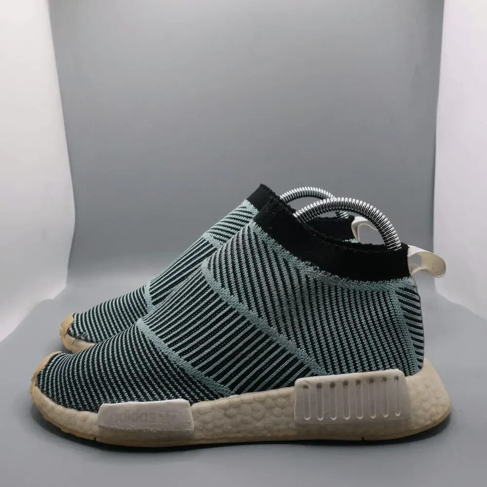 Adidas NMD CS1 Parley Primeknit Blue Spirit Shoes AC8597 Mens Size‎ 5 / Womens 7
